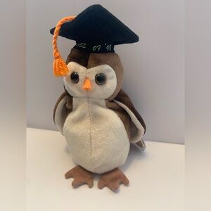 Ty Class of 1998 Graduation Owl Beanie
